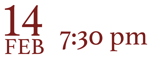 14 de febrero 2026 - 7:30 pm